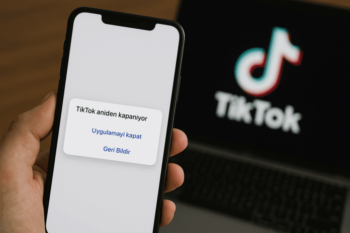 TikTok Aniden Kapanıyor Nedenleri ve Çözümler