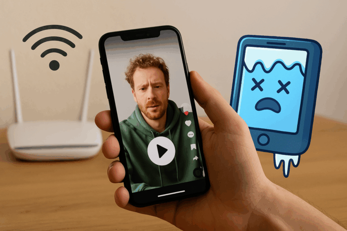 TikTok Video İzlerken Donuyor İnternet mi Telefon mu