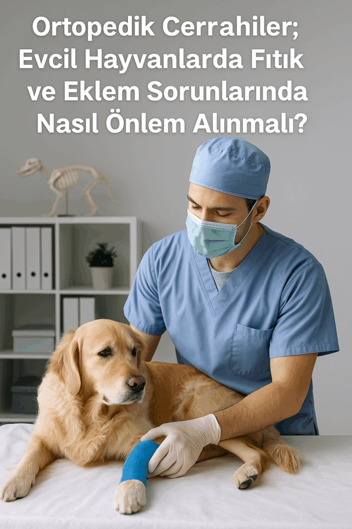 Ortopedik Cerrahiler; Evcil Hayvanlarda Fıtık ve Eklem Sorunlarında Nasıl Önlem Alınmalı