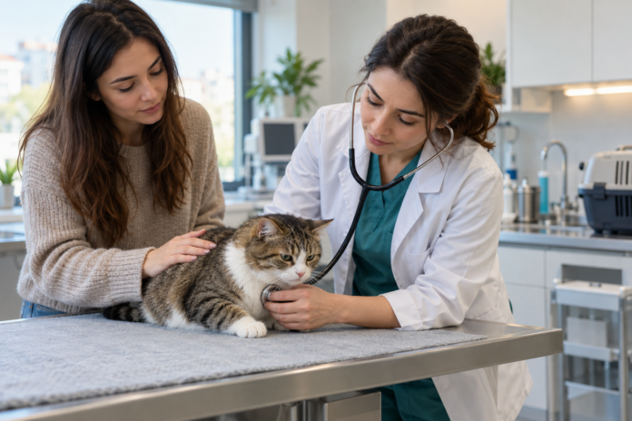 Avcılar Yakınında Kedilerde İştahsızlık ve Halsizlik İçin Check Up Süreci
